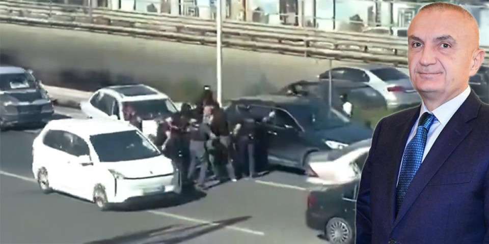 (VIDEO) Isplivao snimak hapšenja bivšeg predsednika Albanije! Policija ga izvlači iz automobila, on se opire!