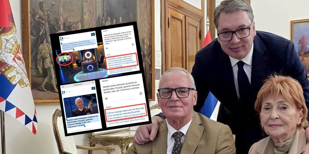 Kurtijevi mediji priključili se žestokim napadima na Vučićevu porodicu: Opozicija u Srbiji podržava linč prema majci sprskog predsednika! (FOTO)