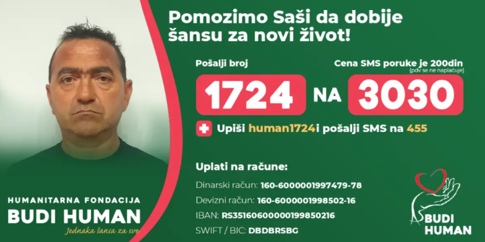 Saši je potrebna transplantacija bubrega! Sin Uroš apeluje na sve dobre ljude: Pomozite, da tata više ne ide na dijalizu