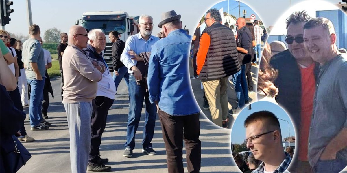 Među lažnim ekolozima koji blokiraju put pojavio se Dušan Petrović! Dok su građani u panici, Zelenović se smeje! (FOTO)