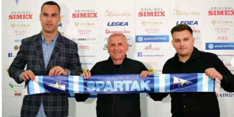 Subotičani doveli dobro pozanto lice! Gaćinović peti put na klupi Spartaka! (FOTO)