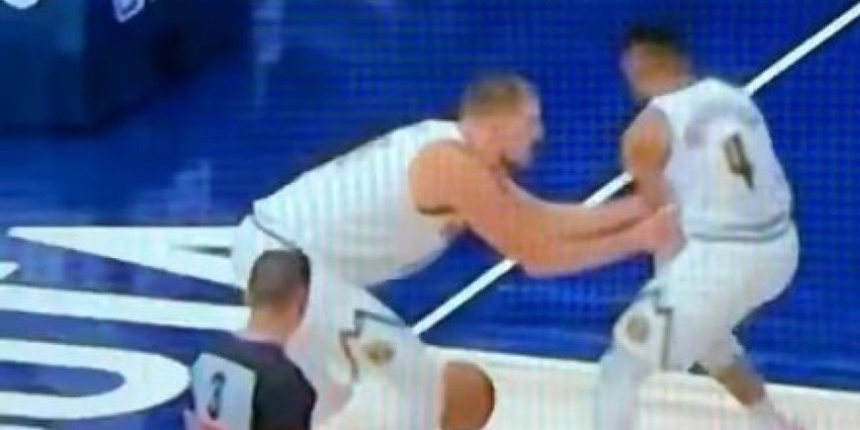 Stani Vestbruče, zna MVP šta radi! Novi genijalan potez Jokića oduševio svet (VIDEO)