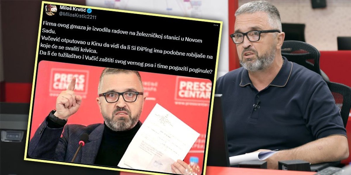 "Strašna laž!" Nastavlja se targetiranje Dragana J. Vučićevića: Upiru prstom da je on kriv za tragediju u Novom Sadu! (FOTO)