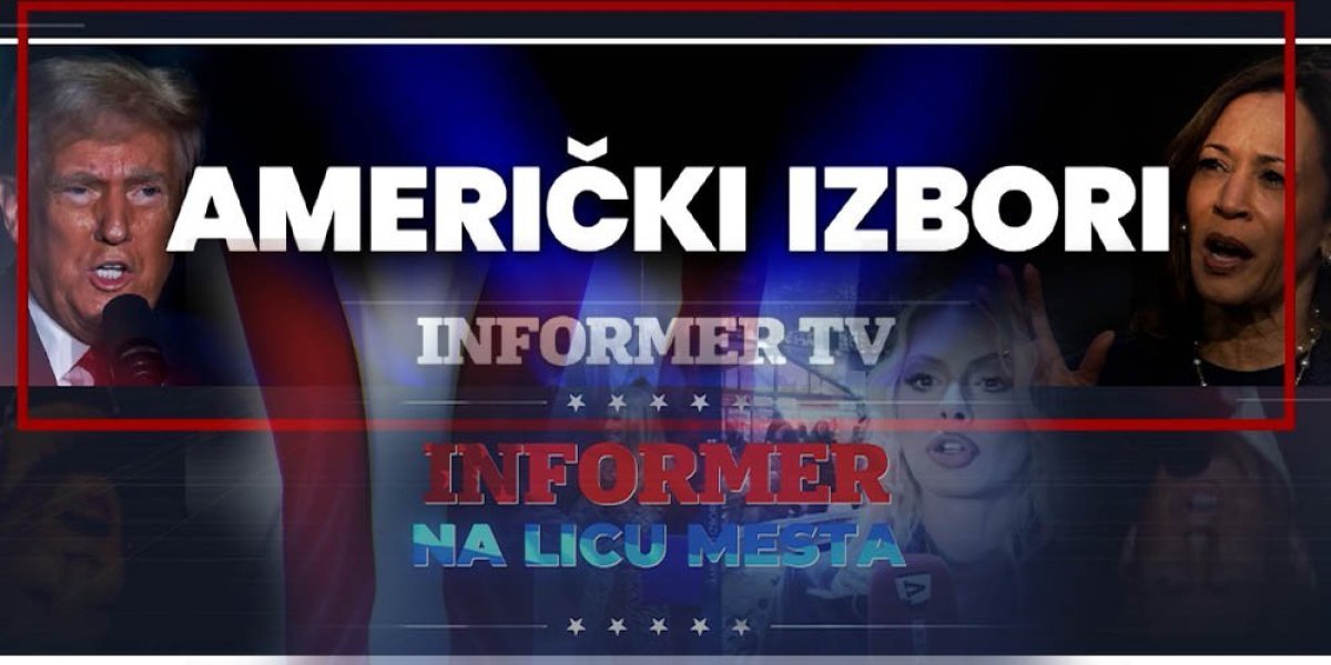 Najduži specijalni program samo na INFORMER TV! Sve o izborima koji će promeniti svet!