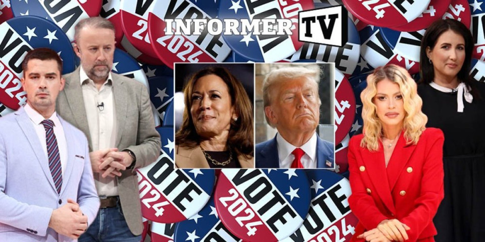 NAJVEĆI SPECIJALNI PROGRAM O AMERIČKIM IZBORIMA - SAMO NA INFORMER TELEVIZIJI!