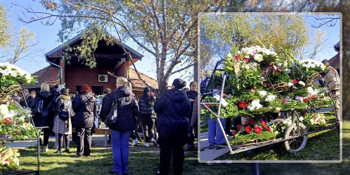 PLAČE KOVILJ, JECA SRBIJA! Majka vrišti i ne odvaja se od kovčega poginulih ćerki! Sestrice sahranjuju sa plišanim medama (FOTO)