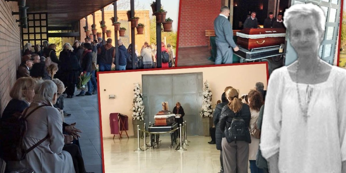 Sahranjena Goranka Raca, žrtva tragedije u Novom Sadu! Prijatelji je dostojanstveno ispratili na večni počinak (FOTO)