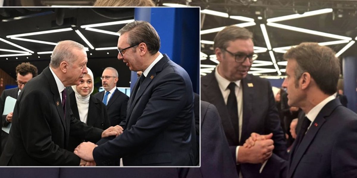 Vučić sa Makronom i Erdoganom - Razgovarali o jačanju bezbednosti i stabilnosti!