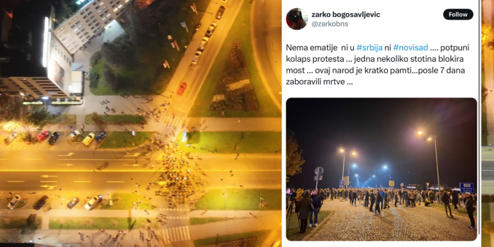 ŠOKANTNO PRIZNANJE OPOZICIONOG NOVINARA: Nas par stotina bi da maltretira ceo Novi Sad i da skuplja jeftine političke poene!