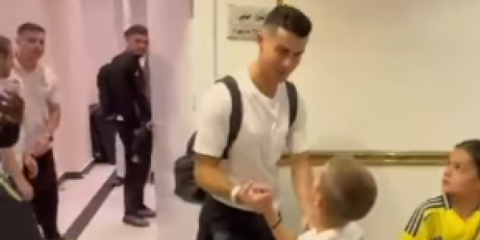 Borjanov sin oduševio Ronalda! Rekao mu da je najbolji, a Kristijano... (VIDEO)