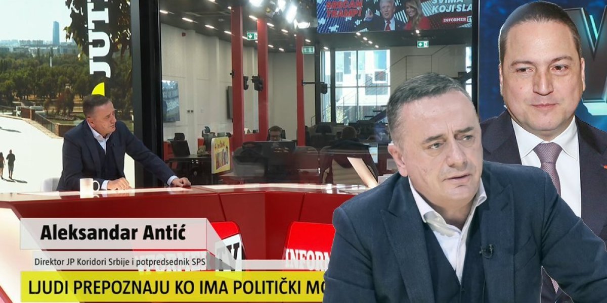 ANTIĆ NA VRUĆOJ STOLICI! Voditeljka Informera ga pitala o Ružiću, on počeo da zamuckuje: Zovite njega!