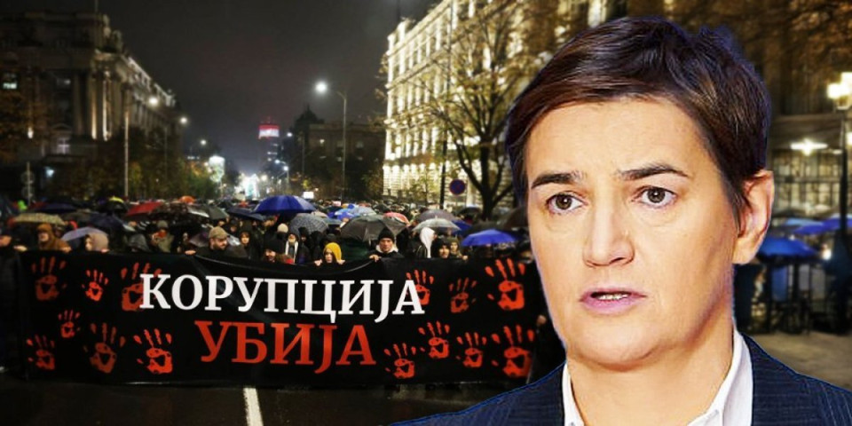 "Obraćanje nekoga kao što je Borislav Novaković na večerašnjem skupu je uvreda za zdrav razum!" Brnabić reagovala na protest opozicije (FOTO)