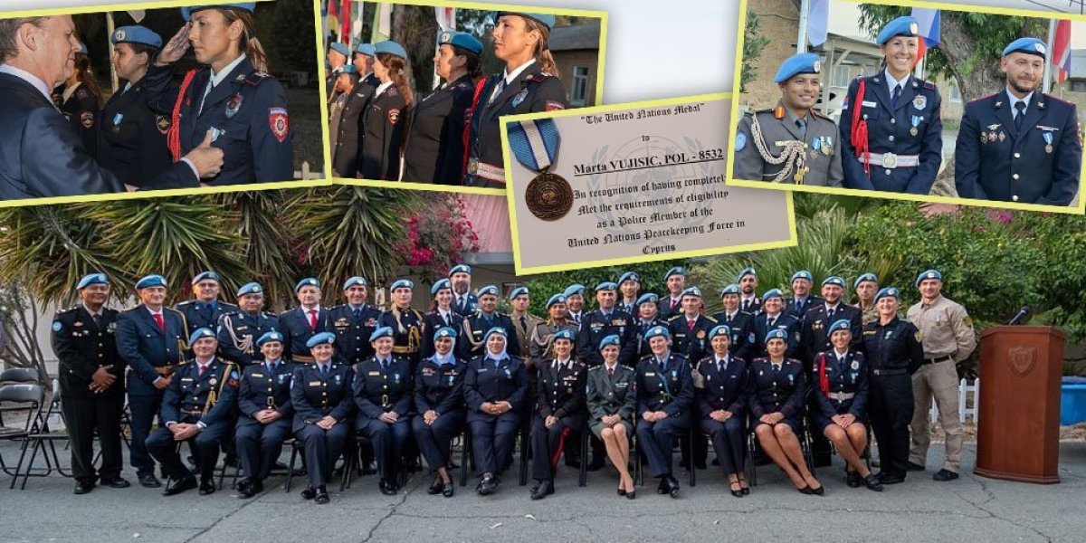 Ovo je lepa Marta, major policije! Odlikovana medaljom Ujedinjenih nacija (FOTO)