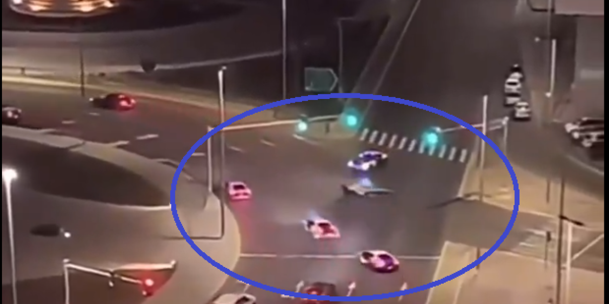 Luda potera u Dubaiju! Policija u "lamborginiju" juri bolid Formule 1 (VIDEO)