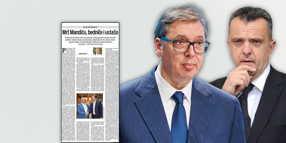 Skutonoša tajkuna Šolaka i Đilasa udario na Srbiju i zakukao: Vučić nam je jedina prepreka da se obračunamo sa Srbima u Crnoj Gori