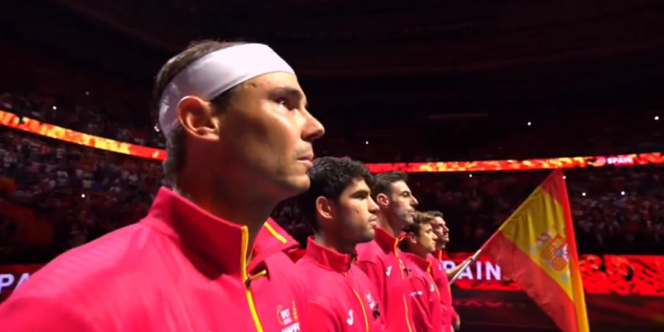 Nadal u suzama! Rafa zaplakao tokom intoniranja himne Španije! (VIDEO)