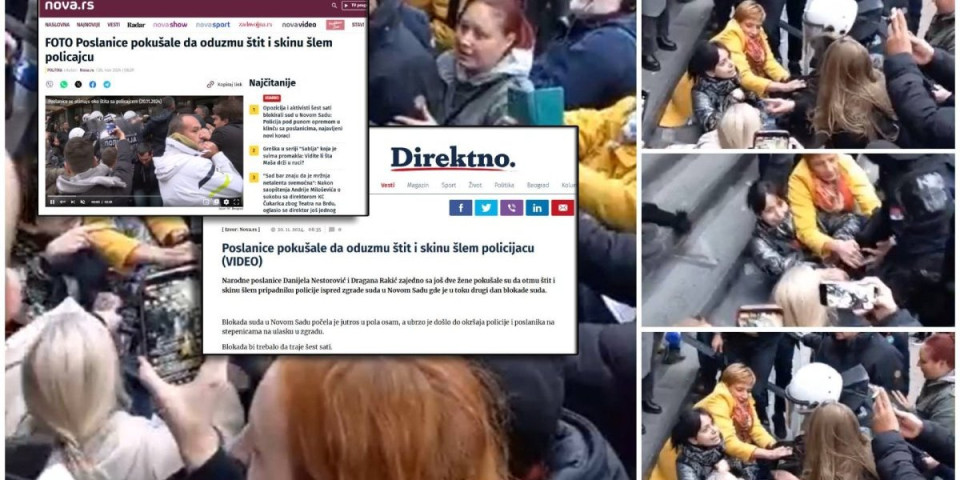 PA, SRAM VAS, BRE, BILO! Šolakovi mediji ponosno podržavaju na linč policajaca koji samo rade svoj posao!