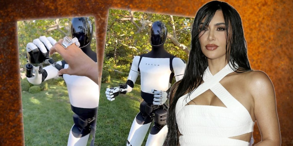 Bizarno! Kim Kardašijan kupila robota, rekla mu da ga voli, a onda počela da mu naređuje! (VIDEO)