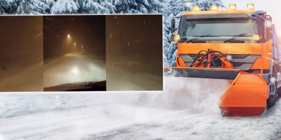 Sneg okovao Srbiju! Zabelela se Tara, a snežne pahulje sve jače veju (VIDEO)