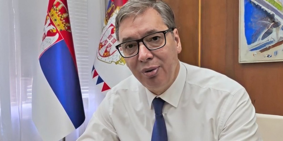 Predsednik Vučić: Nimalo se nismo uplašili siledžija, ne damo im Srbiju!