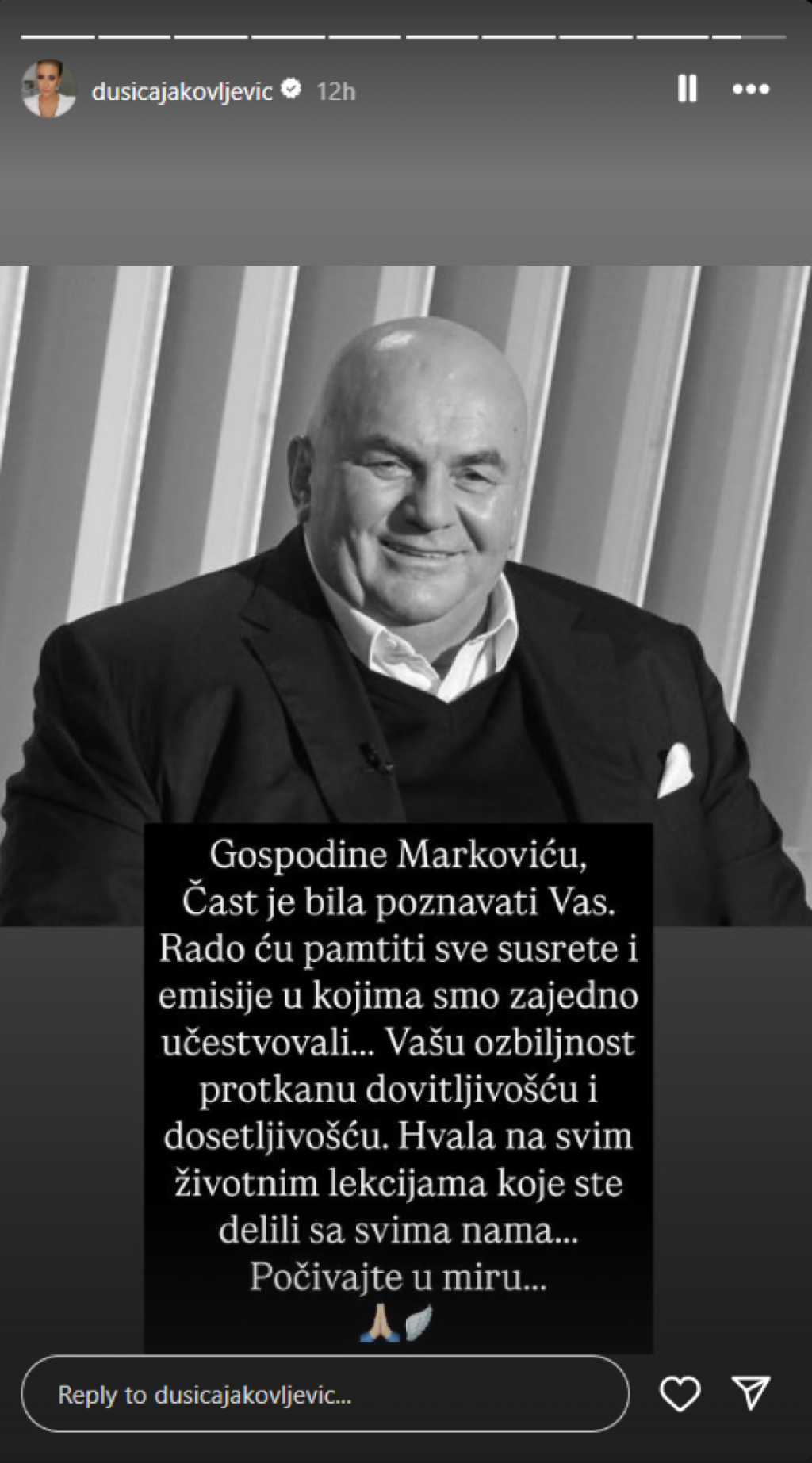 Dušica Jakovljević rasuta u komade zbog Palmine smrti! Rečima punim ljubavi se zahvalila na ovome!