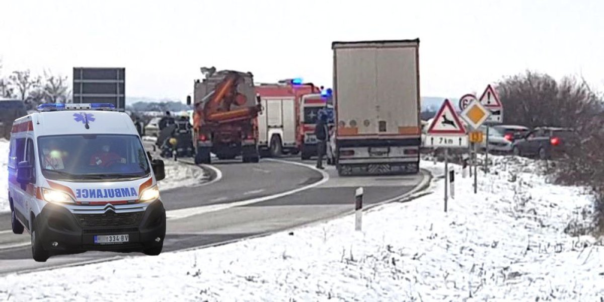 Jeziva saobraćajna nesreća kod Zrenjanina! Muškarac poginuo na licu mesta, više osoba povređeno među kojima je i dete (FOTO)