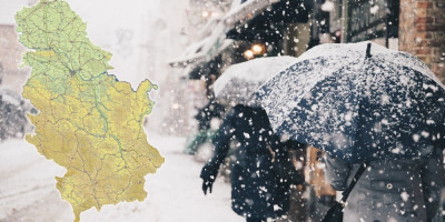 Narednih dana očekuje nas hladno vreme, a u jugozapadnim i južnim delovima zemlje pašće i sneg koji će na visokim planinama formirati snežni pokrivač i do pola metra!