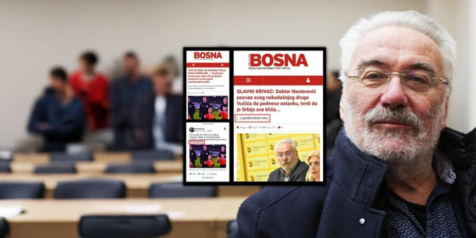 Bolesnije ne može biti! Islamistička "Slobodna Bosna" poručuje da su Srbi bolesna gamad, podržavaju Nestorovića i nadaju se građanskom ratu! (FOTO)