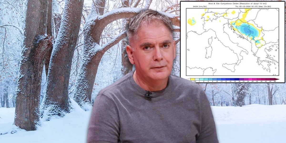 Poznat tačan datum kada će se zabeleti Srbija! Meteorolog otkrio kakva zima nas očekuje (MAPA)