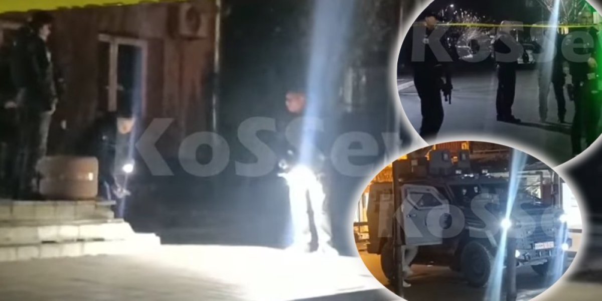 Detonacija kod opštine Zvečan! Bačena eksplozivna naprava, sve vrvi od policije (VIDEO)