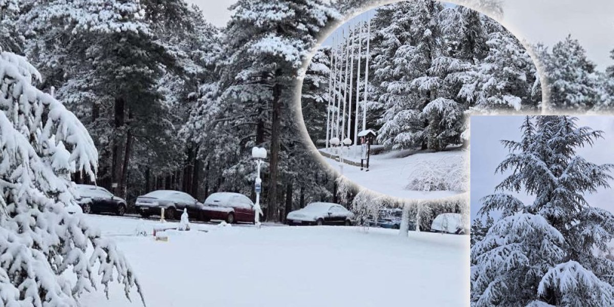 Ovaj deo Srbije već je zavejan! Stigao hladni talas, upalio se meteo alarm