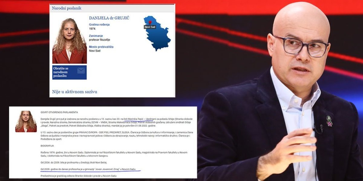 Pudlica Marinike Tepić, bila njena poslanica! Ovo je profesorka koja je terala sina Miloša Vučevića da protestuje protiv oca!