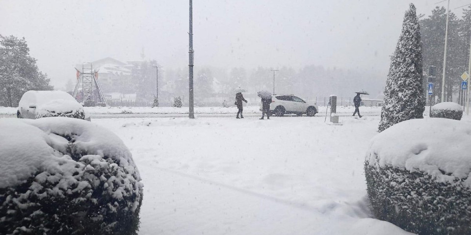 Sneg u Beogradu: Sve se beli, temperatura u minusu (FOTO/VIDEO)