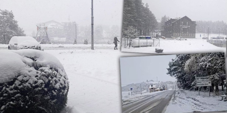 Putari na iskušenju, kamiondžije na mukama! Sneg zavejao Zlatiborski okrug, ali svi putevi su prohodni (VIDEO)