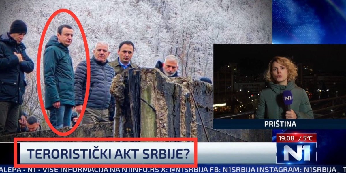 N1 Kurtijeva televizija! Šolakovci optužili Srbiju za terorizam na KiM!