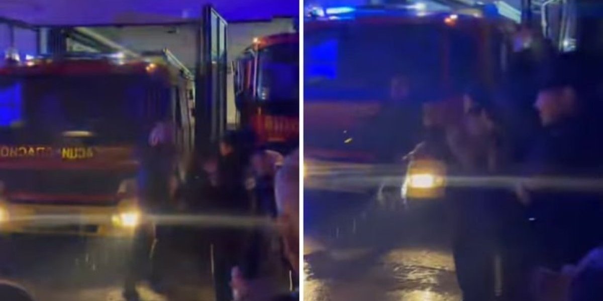 Nakon 32 godine rada vatrogasac Goran ide u penziju: Kolege ga dirljivo ispratile (VIDEO)