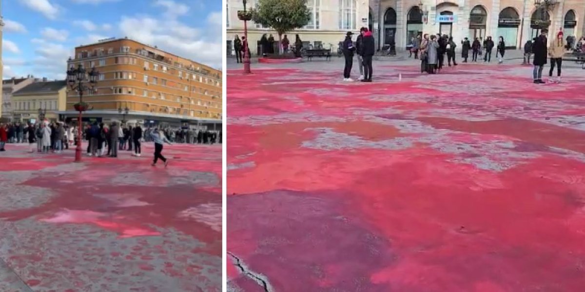 Uništili Trg slobode i Gradsku kuću, pa se pokupili i otišli! Pogledajte kako izlgeda centar Novog Sada nakon antisrpskog protesta (VIDEO)