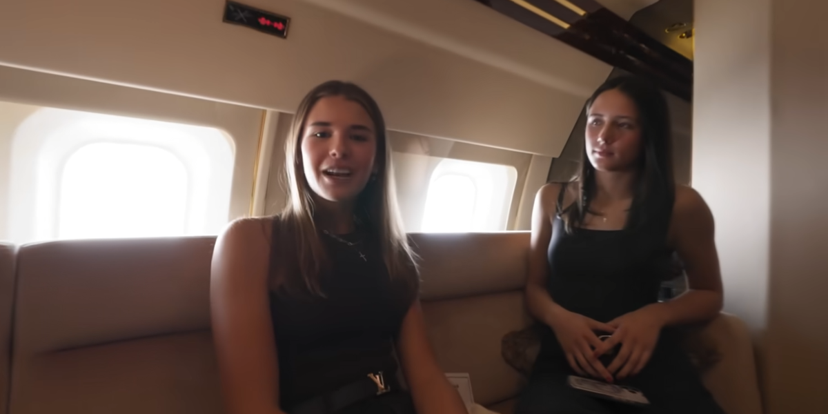 Unuka Donalda Trampa pokazala kako izgleda njegov avion - ovaj detalj nasmejao je mnoge! A tek da vidite u kakvoj kući je odrastao (FOTO)