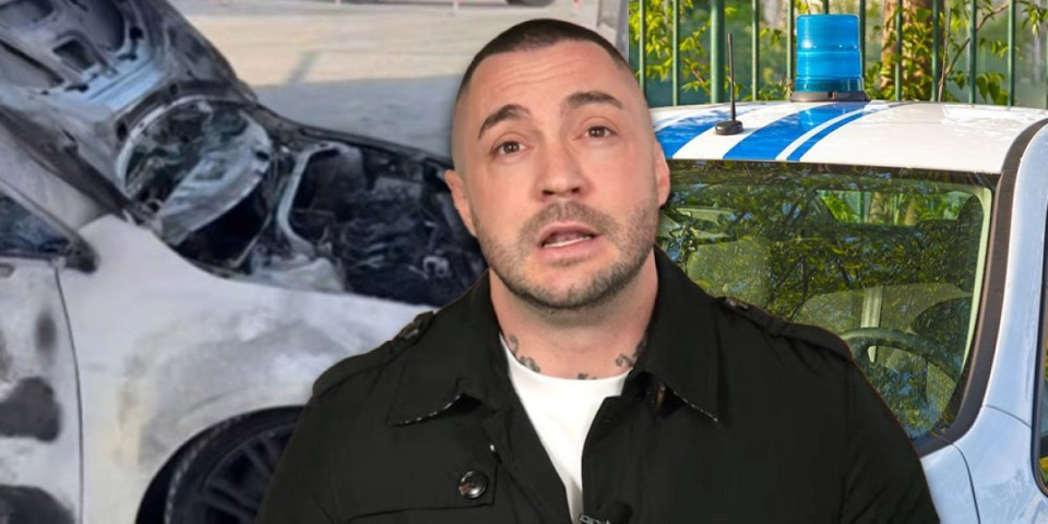 Jodžir u policiji! Influenser se oglasio nakon što mu je zapaljen auto: Sve je urađeno namerno!