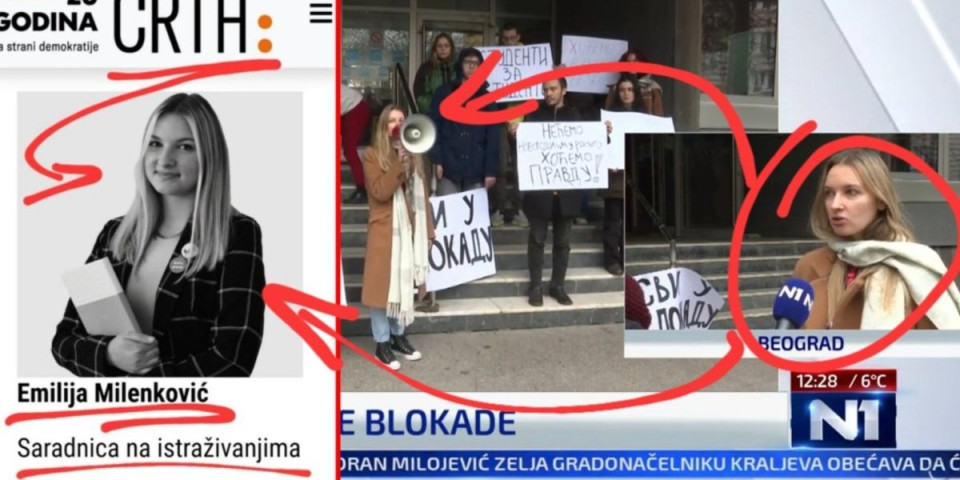 Razotkriveno! Blokadu FPN predvodi saradnica CRTE, a ne studenti!