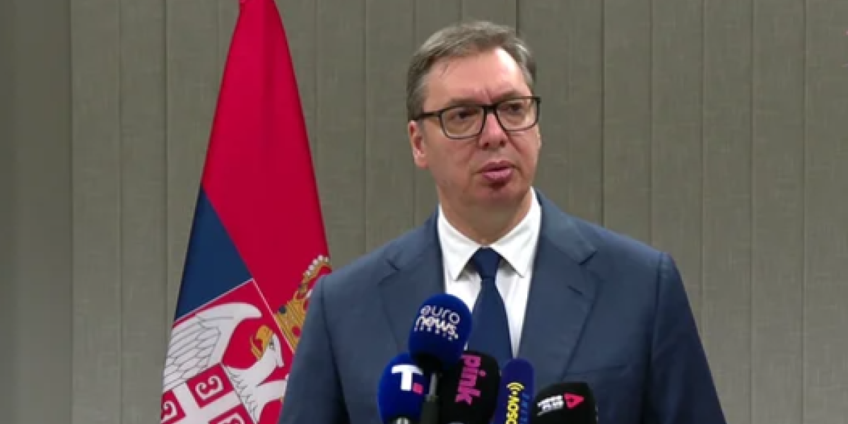 Vučić iz Brisela! Nemamo veze sa eksplozijom na KiM: Nije Srbija šaka zobi da može svako da je ucenjuje (VIDEO)