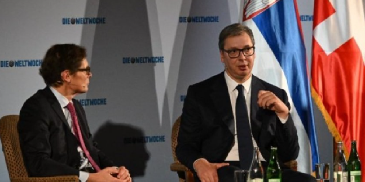 Švajcarci zagrmeli o predsedniku Srbije! Ugledni Veltvohe: Vučić ima istorijsku smirenost, pruža ruku kada svi skupljaju pesnice!