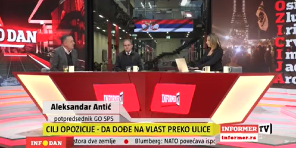 Antić: Srbiji je potrebno ujedinjenje! Opozocija da posluša predsednikov predlog i da se vrati u normalu (VIDEO)