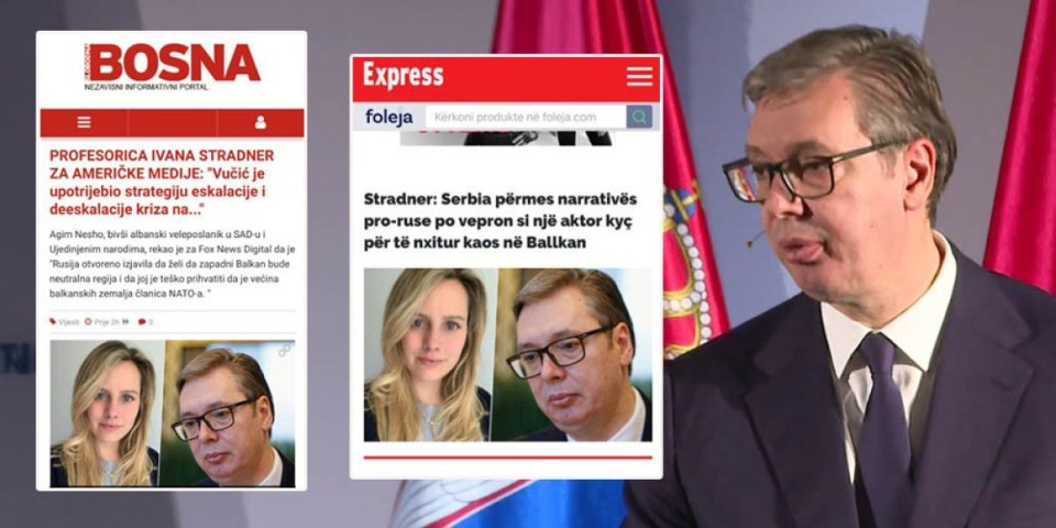 Vučić je ključni Putinov čovek na Balkanu! Islamisti i Kurtijevi mediji udruženi protiv predsednika Srbije!