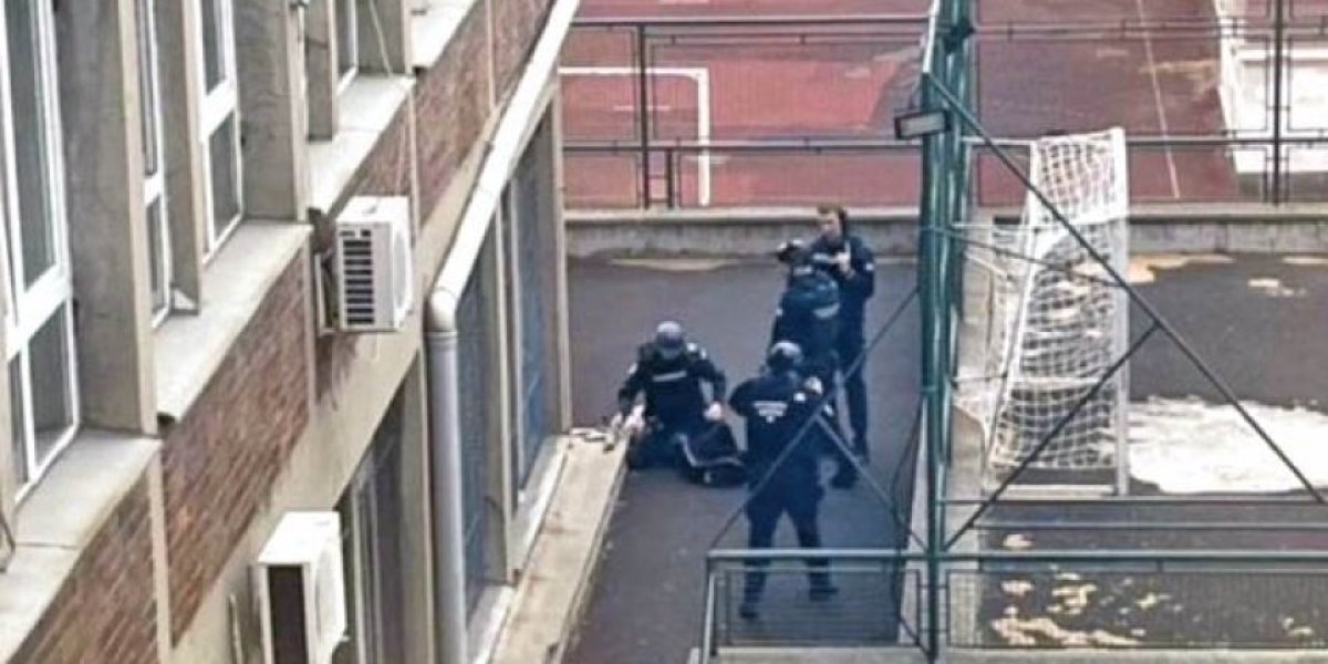 Hapšenje dečaka ubice nakon zločina