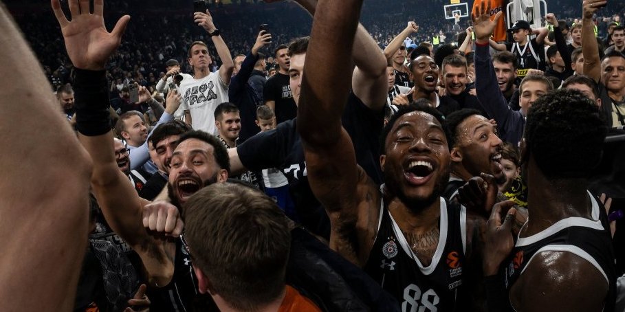 Ludnica u Berlinu! Partizan srušio Albu, a "grobari" napravili haos u hotelu! (VIDEO)