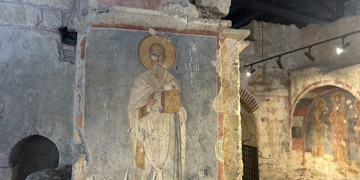 Jedna od najstarijih fresaka Svetog Nikole
