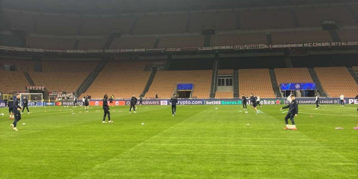 Trening Zvezde pred meč sa Milanom