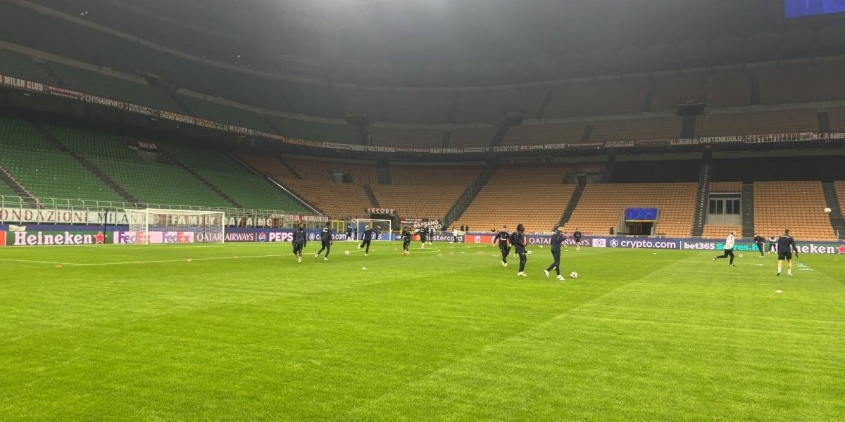 Trening Zvezde pred meč sa Milanom