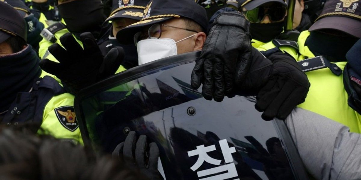 Sukob građana i policije u Seulu